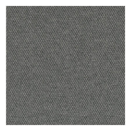Foss Floors 7ND4N6716PK Carpet Tile, 18 in L Tile, 18 in W Tile, Hobnail Pattern, Pattern, Smoke 7ND4N6710PKR